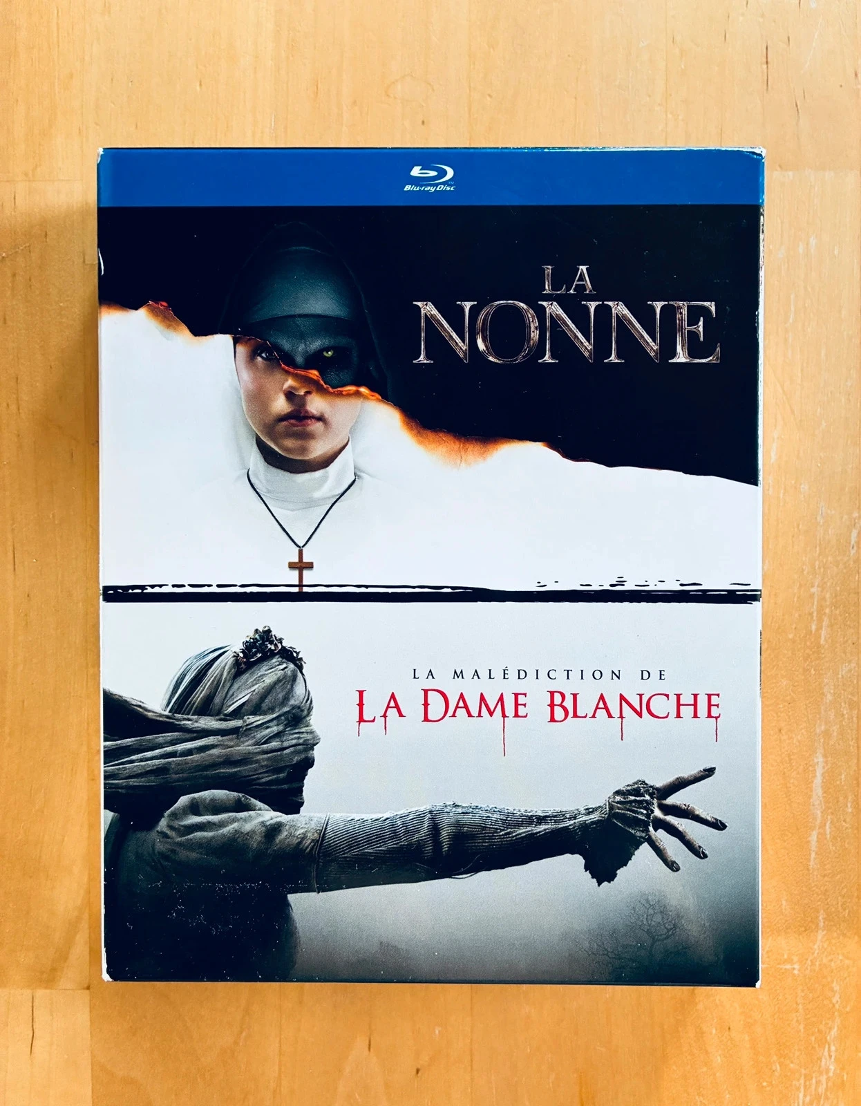 Coffret 2 Blu-ray horreur: La Nonne et La Malédiction de la Dame Blanche.
